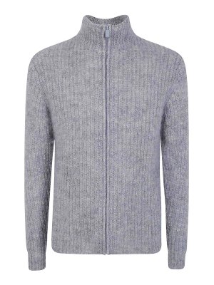 ASPESI: crew necks - Pearl M665 zip-up jumper