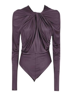 Balmain: Tops y camisetas sin mangas - Top - Marrón