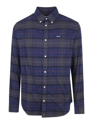 BARBOUR: shirts - Shadow tartan Kyeloch tailored shirt