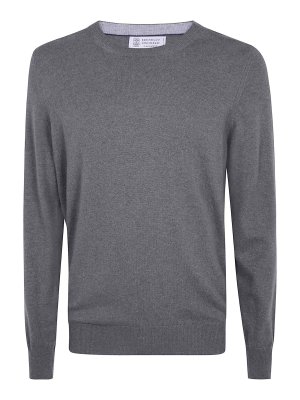 BRUNELLO CUCINELLI: クルーネック - クルーネック - グレー