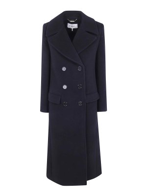 CHLOE': ロングコート - ロングコート - 黒