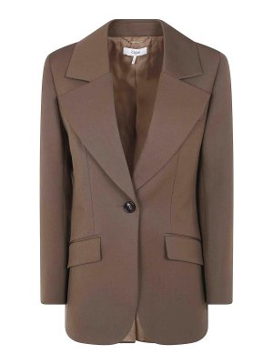 CHLOE': Blazer - Blazer - Marrón