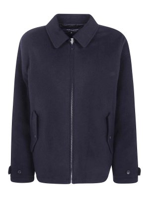 COMME DES GARÇONS HOMMES PLUS: cappotti corti - Cabàn imbottito reversibile in lana