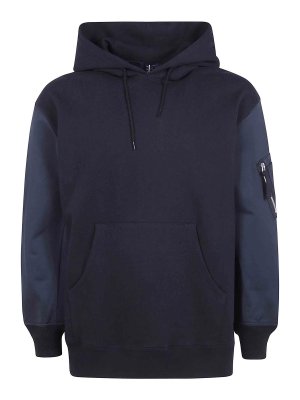 COMME DES GARÇONS HOMMES PLUS: Sudaderas y suéteres - Sudadera - Negro