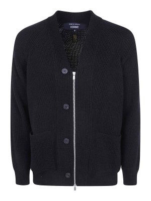 COMME DES GARÇONS HOMMES PLUS: Cardigans - Cardigan - Schwarz