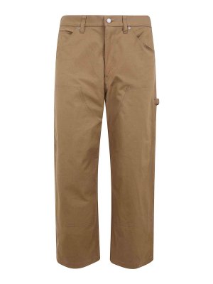 COMME DES GARÇONS HOMMES PLUS: カジュアルトラウザー - カジュアルパンツ - ブラウン