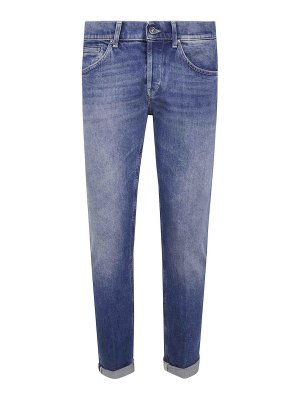 DONDUP: Straight Leg Jeans - Straight Leg Jeans - Blau