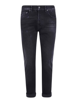 DONDUP: Straight Leg Jeans - Straight Leg Jeans - Schwarz
