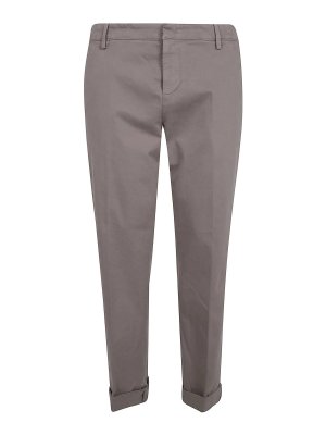 DONDUP: casual trousers - Gaubert relaxed-fit chinos