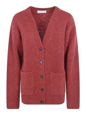 DRIES VAN NOTEN: Cárdigans - Cárdigan - Rojo