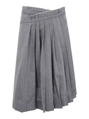 DRIES VAN NOTEN: Pantalones casual - Pantalón Casual - Gris