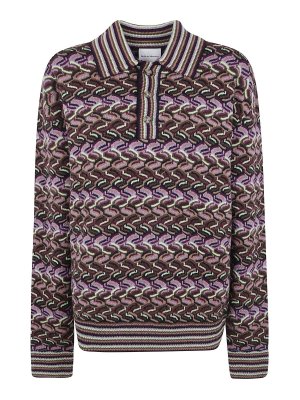 DRÔLE DE MONSIEUR: polo shirts - Multicolour Coogie long-sleeved polo