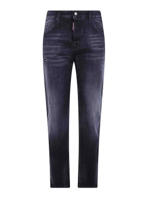 DSQUARED2: Straight Leg Jeans - Straight Leg Jeans - Schwarz