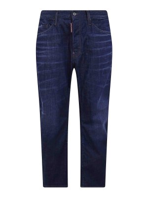 DSQUARED2: Straight Leg Jeans - Straight Leg Jeans - Blau