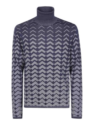 EMPORIO ARMANI: クルーネック - クルーネック - ブルー