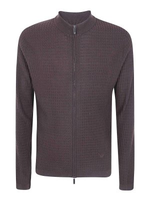 EMPORIO ARMANI: Cárdigans - Cárdigan - Marrón