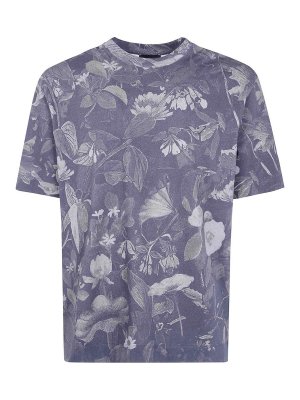 EMPORIO ARMANI: t-shirt - T-shirt girocollo stampata