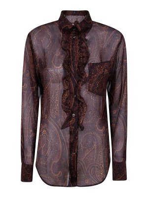 ETRO: シャツ - シャツ - ブラウン