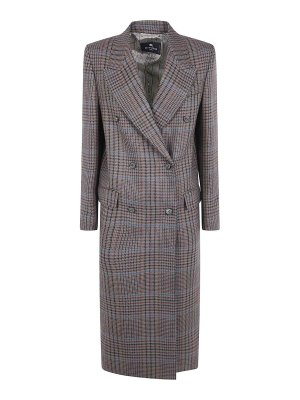 ETRO: Abrigos largos - Abrigo Largo - Gris