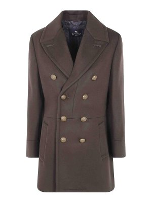 ETRO: Vestes de costume - Blazer - Marron