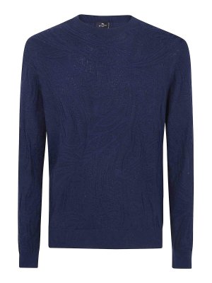 ETRO: クルーネック - クルーネック - ブルー