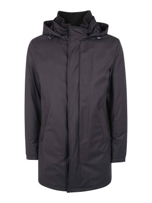 HERNO: parka - Parka a collo alto