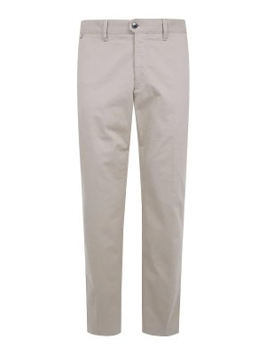 INCOTEX: casual trousers - Light nut Regular Chino