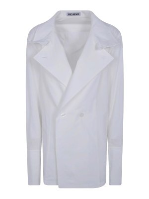 ISSEY MIYAKE: シャツ - シャツ - 白