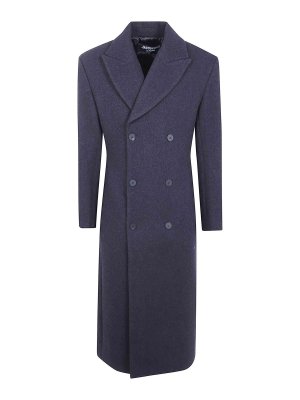 JACQUEMUS: long coats - Dark grey Le Manteau Tailleur Coat