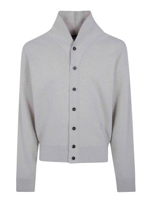 JACQUEMUS: cardigans - Light beige Le Cardigan Pelota Cardigan