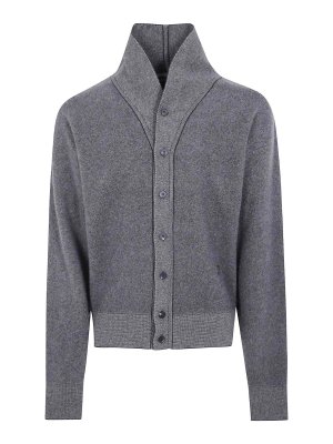 JACQUEMUS: cardigans - Grey multicolour Le Cardigan Pelota Cardigan
