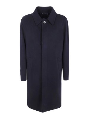 LARDINI: long coats - Black Coat