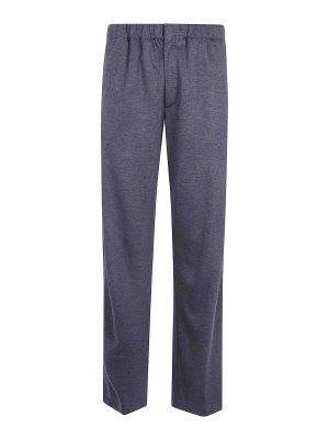 LARDINI: casual trousers - Dark grey Easy Wear Regular Fit Trousers