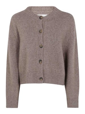 LOULOU STUDIO: Cárdigans - Cárdigan - Gris