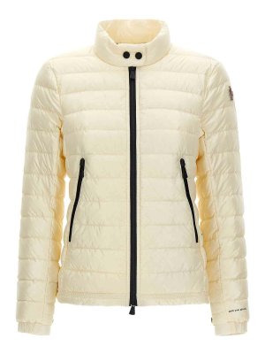 MONCLER: padded jackets - White Walibi Technical Puffer Jacket