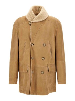 BRUNELLO CUCINELLI: Kurze Mäntel - Kurzer Mantel - Beige