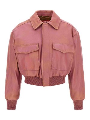 DIESEL: レザージャケット - レザージャケット - L-Avia