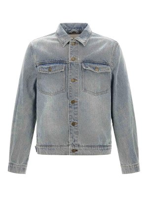 ENTIRE STUDIOS: Jeansjacken - Jeansjacke - Hellblau