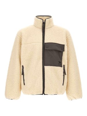 MAISON KITSUNÉ: カジュアルジャケット - カジュアルジャケット - ベージュ