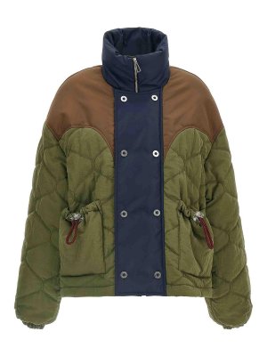 MARBELL: padded jackets - Green Kate Puffer Jacket