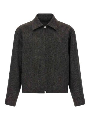 MFPEN: casual jackets - Brown Mail Wool Jacket