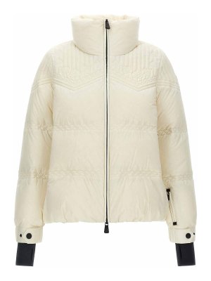 MONCLER: padded jackets - White Anglins Puffer Jacket