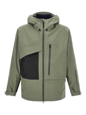 SNOW PEAK: casual jackets - Green Hooded Jacket