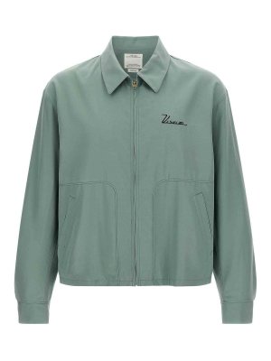VISVIM: casual jackets - Green Somer Swing Silk Jacket