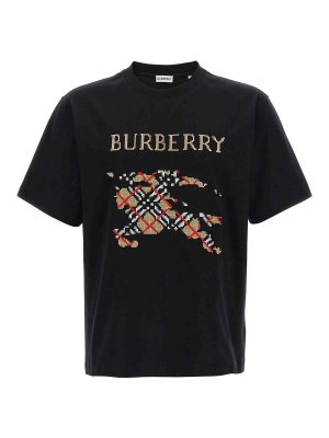 BURBERRY: Tシャツ - Tシャツ - Equestrian Knight Design