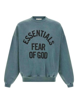FEAR OF GOD: Felpe e maglie - Felpa Campus anni '90 azzurra