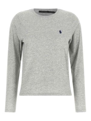 POLO RALPH LAUREN: T-shirts - T-Shirt - Grau