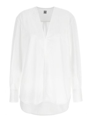 TOTEME: Blusas - Blusa - Blanco
