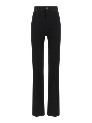 BALENCIAGA: Jeans Rectos - Vaqueros Rectos - Negro