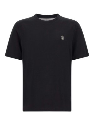 BRUNELLO CUCINELLI: Tシャツ - Tシャツ - 黒